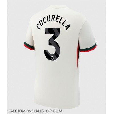 Maglie da calcio Chelsea Marc Cucurella #3 Seconda Maglia 2025-26 Manica Corta Maglie da calcio Chelsea Marc Cucurella #3 Seconda Maglia 2025-26 Manica Corta